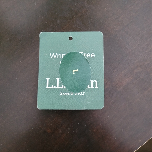 L.L.Bean Wrinkle free top size Large - Picture 8 of 9